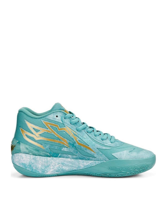 MB.02 High Basketball Shoes Turquoise