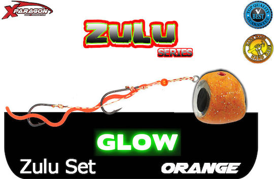 X-paragon Zulu Tenya Slider Set 60g Fluorescent Orange