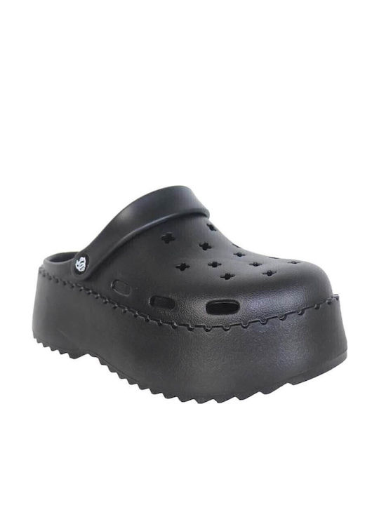 Superdry Femei Sabot Negre