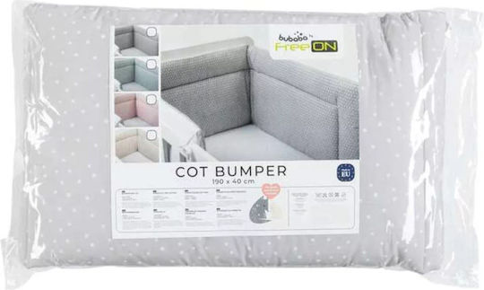 FreeOn Crib Bumpers Classic Inside grey 40x190cm