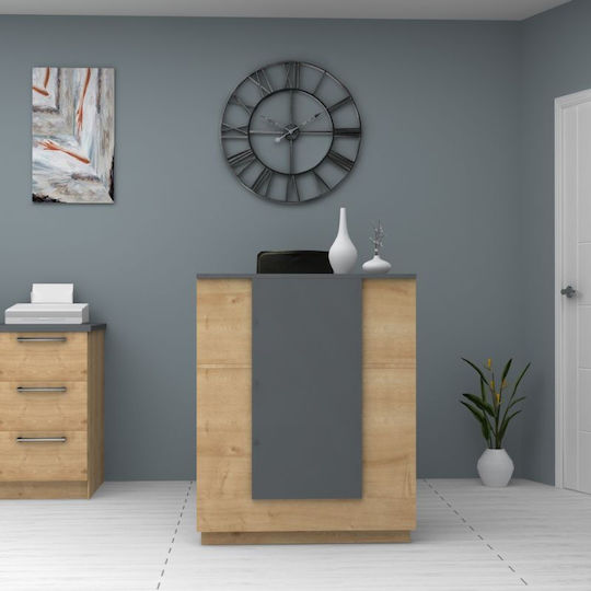Megapap Gemini Office Reception L90xW50xH110cm