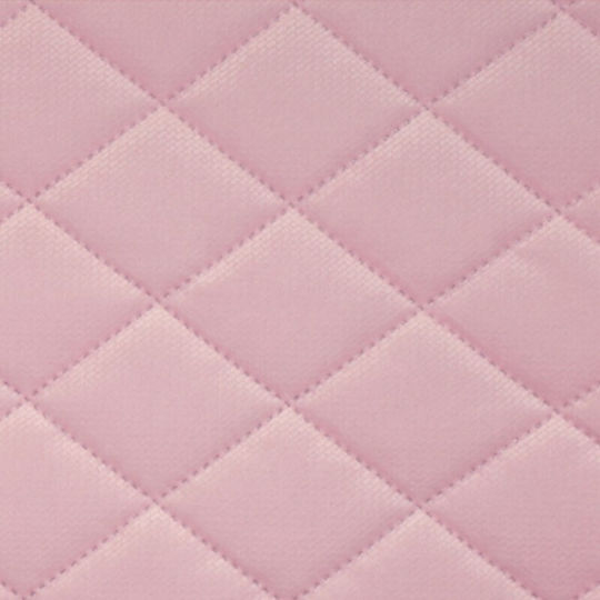 Lanila Velvet Crib Bumpers Classic Inside Pink 70x140cm