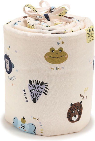 La Millou Friends Crib Bumpers Classic Inside Multicolour 25x210cm