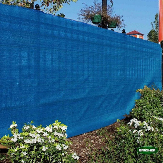 Grasher Ε125 Δίχτυ Σκίασης Μπλε σε Ρολό 8x50m 120gr/m²