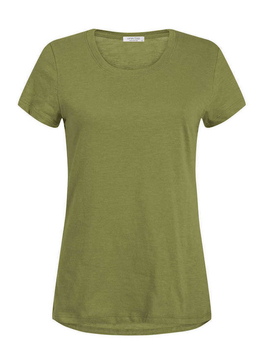 Дамска Спортна T-shirt Зелена