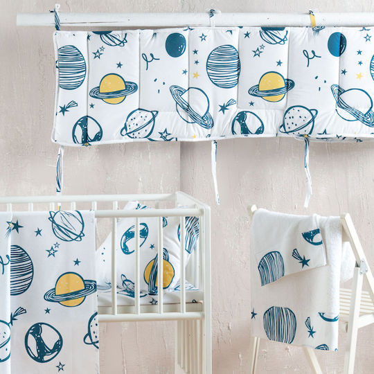 Rythmos Saturn Πάντα Κλασική Εσωτερική Λευκό 43x200cm