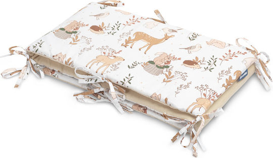 Sensillo Crib Bumpers Classic Inside Beige 30x180cm