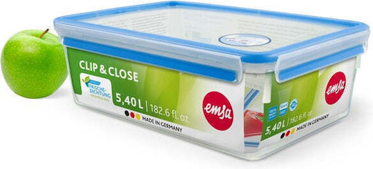 Emsa Clip & Close Δοχείο Φαγητού Πλαστικό Μπλε 5.5lt
