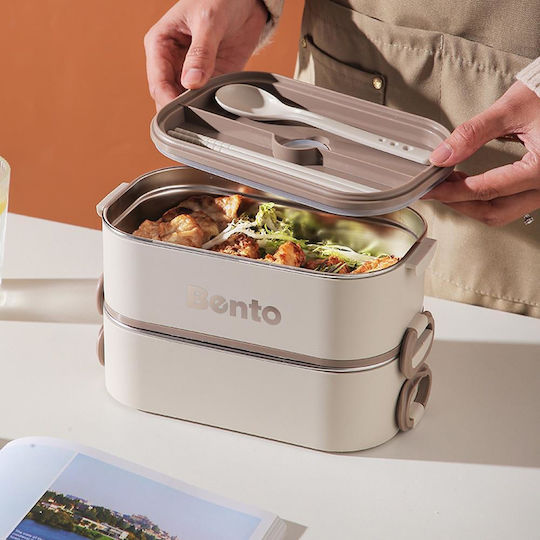 Next Lunchbox Inox Silber 2550ml 1Stück