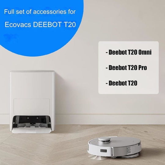 Ecovacs 17 Pieces Spare Parts Set for Robot Vacuum Cleaner