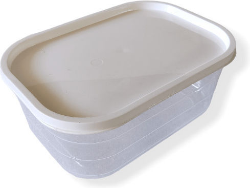 Array Plastic Lunch Box White 2500ml