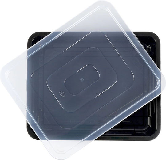 Vilde Cutie pentru Mâncare Plastic Negru 10000ml 1buc