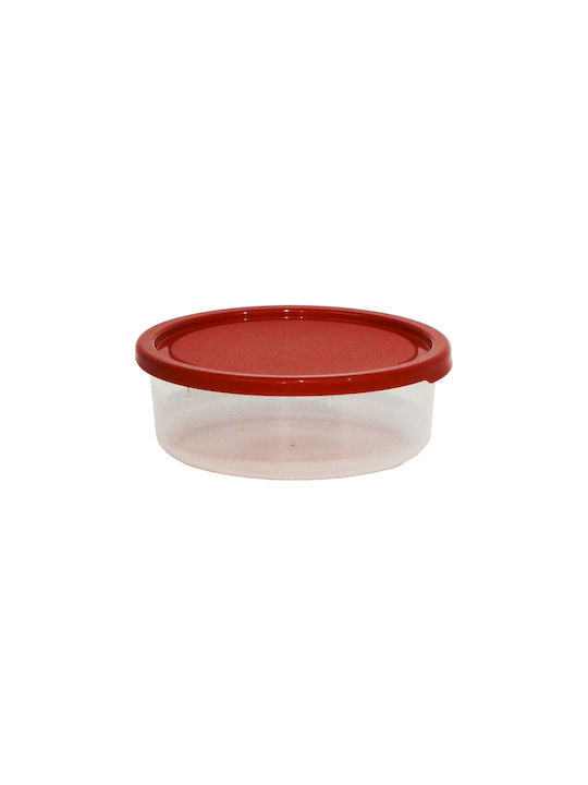 Viomes Plastic Lunch Box Burgundy 13.5x14cm 3pcs