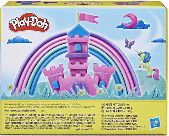 Hasbro Play-Doh Πλαστελίνη - Παιχνίδι Sparkle Compound Collection 2.0 για 3+ Ετών, 6τμχ