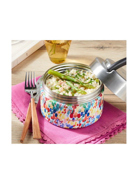 Qwetch Cutie pentru Mâncare Termos Inox Multicolor 650ml 1buc