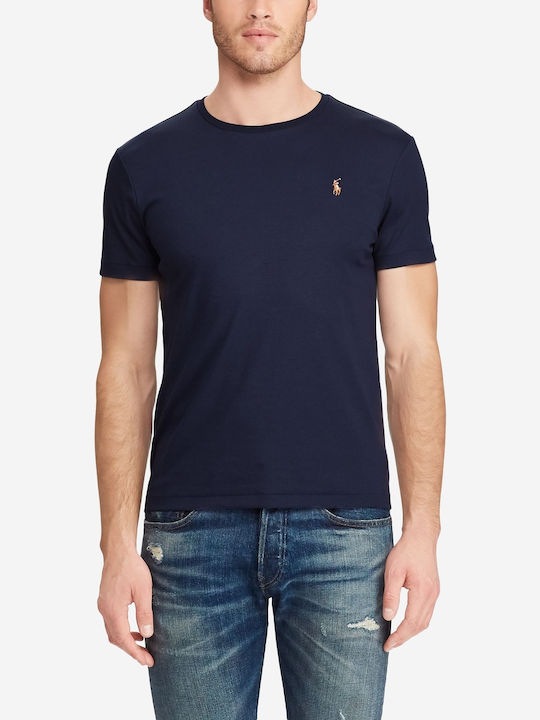 T-shirt Navy Μπλε