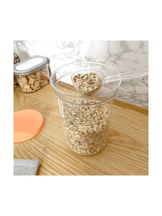 Round Food Container Spoon 1.7l Assorted