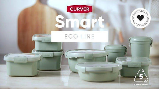 Lunch Bowl Round 1l Smart Eco To Go Ø20x7cm Soft Green