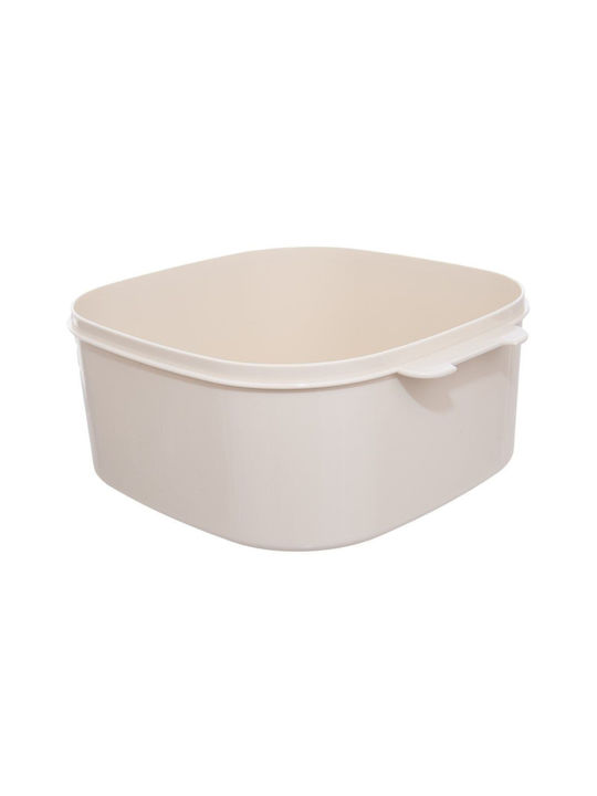 Orion Cutie pentru Mâncare Plastic Bej 15x15cm 4buc