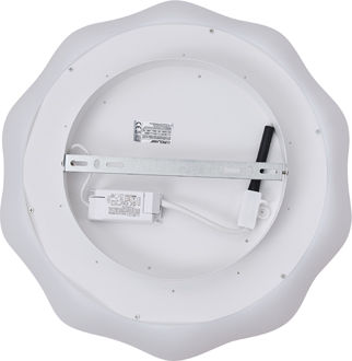 Eurolamp Nefos Таванно Осветително Тяло 48см Бяло с Интегриран LED