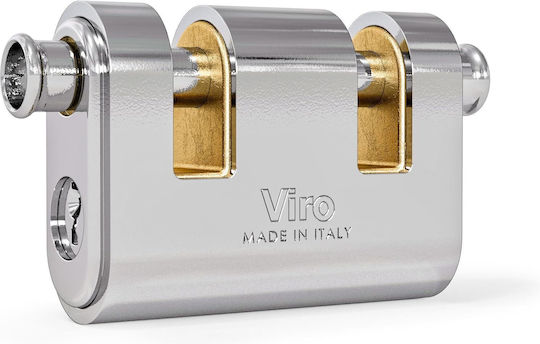 Viro Ατσάλινο Λουκέτο Τάκου με Κλειδί 2.5mm