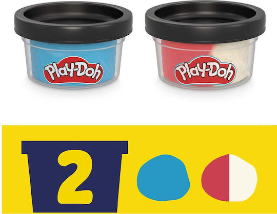 Hasbro Play-Doh Plasticină Set De Joc Captain America Pentru 3+ Ani 2 Buc