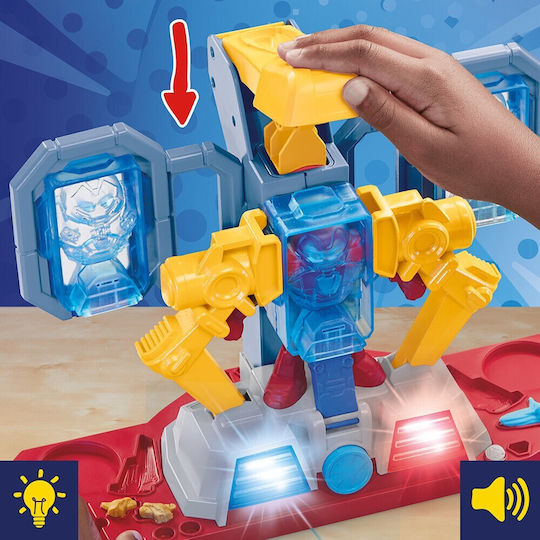 Hasbro Play-Doh Plasticină Set De Joc Iron Man Pentru 4+ Ani 6 Buc