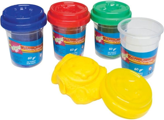Groovy 4 Plasticine Modelling Dough For 3+ Years