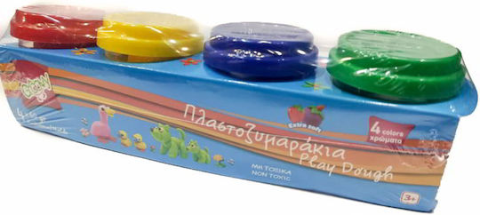 Groovy 4 Plasticine Modelling Dough For 3+ Years