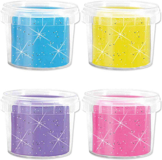 Ses Creative Knete Feel Good Sparkle Für 3+ Jahre, 4 Stück