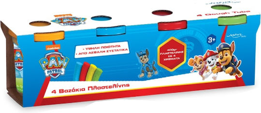John 4 Πλαστοζυμαράκια Πλαστελίνης Paw Patrol για 3+ Ετών