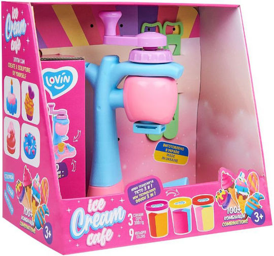 Okto Plasticină - Joc Ice Cream Café Pentru 3+ Ani