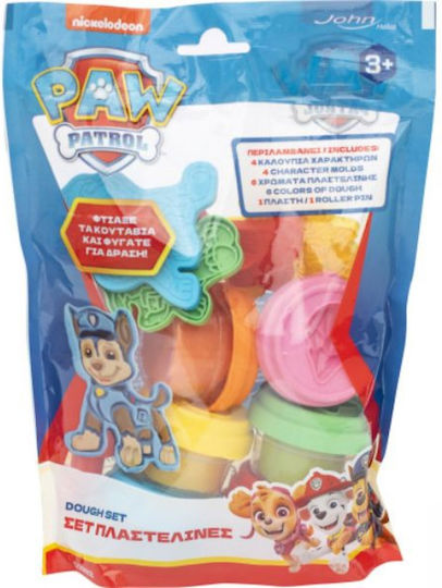 John Plasticină - Joc Paw Patrol Pentru 3+ Ani 6 Buc