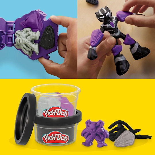 Hasbro Play-Doh Plasticină - Joc Black Panther Pentru 3+ Ani Black Panther - Cutting Claws