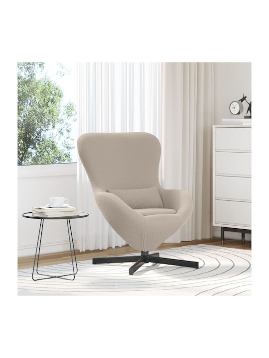 Sessel Light Grey 63x73x90cm