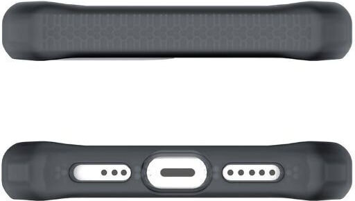 ITSkins Umschlag Rückseite Schwarz (iPhone 13 Pro Max)