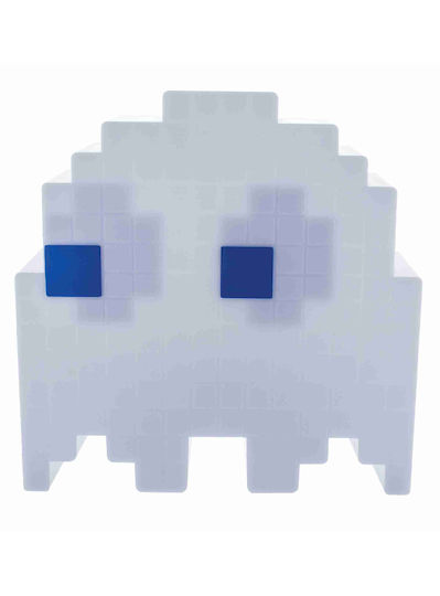 Paladone Παιδικό Διακοσμητικό Φωτιστικό Pac-Man Ghost με Εναλλαγές Χρωματισμών Μπλε