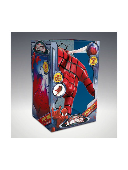 Abacus Led Kids Decorative Lamp The Source 3DL Spiderman Red