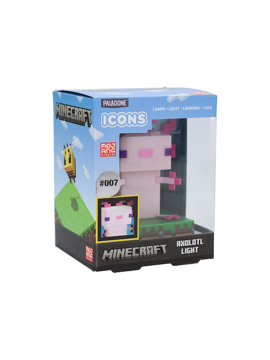 Paladone Kinder Dekorative Lampe Rosa 11x11x14εκ.