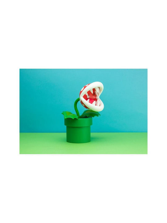 Paladone Παιδικό Διακοσμητικό Φωτιστικό Super Mario Mini Piranha Plant Πράσινο 21.3εκ.