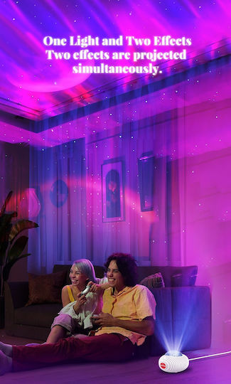 XO Led Παιδικό Φωτιστικό Projector Πολύχρωμο 15x14.5x9.95εκ.