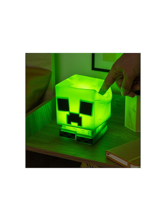 Paladone Παιδικό Διακοσμητικό Φωτιστικό Creeper Πράσινο 15x12.5x11.7εκ.