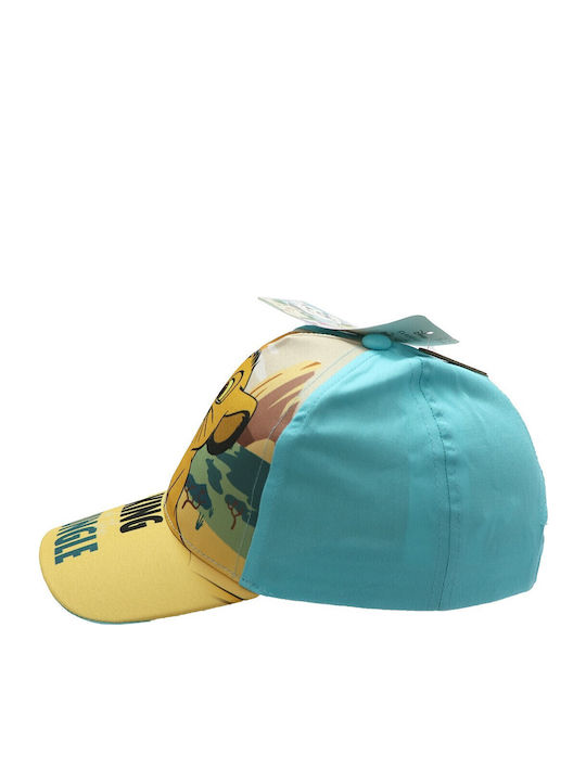Disney Kids' Hat Jockey Fabric Lion King Light Blue
