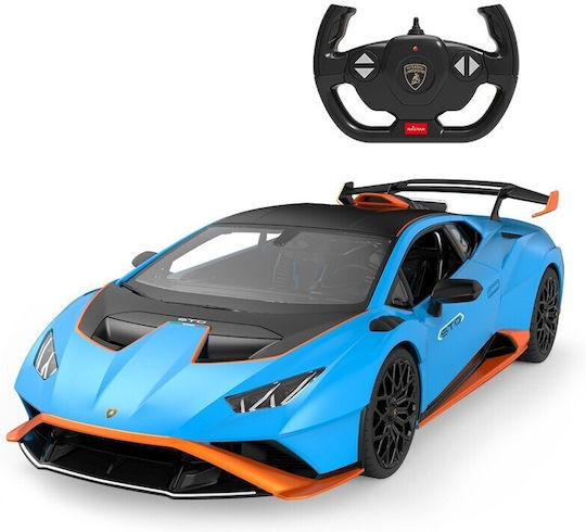 Mașină Teleghidată Lamborghini Huracan Sto Albastră Scară 1:14