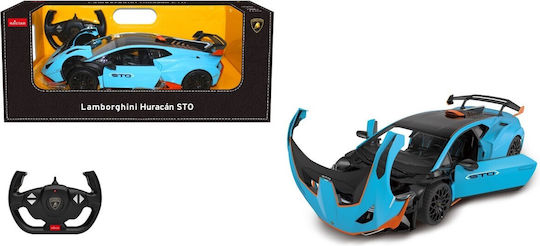Mașină Teleghidată Lamborghini Huracan Sto Albastră Scară 1:14