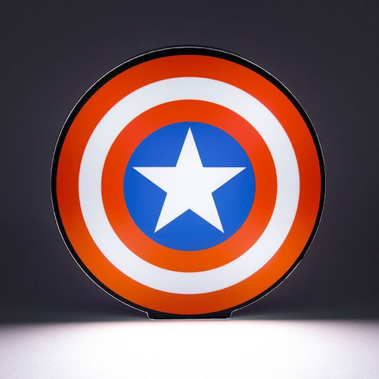 Paladone Детско Декоративно Осветление Captain America Многоцветен 15x15x15εκ.