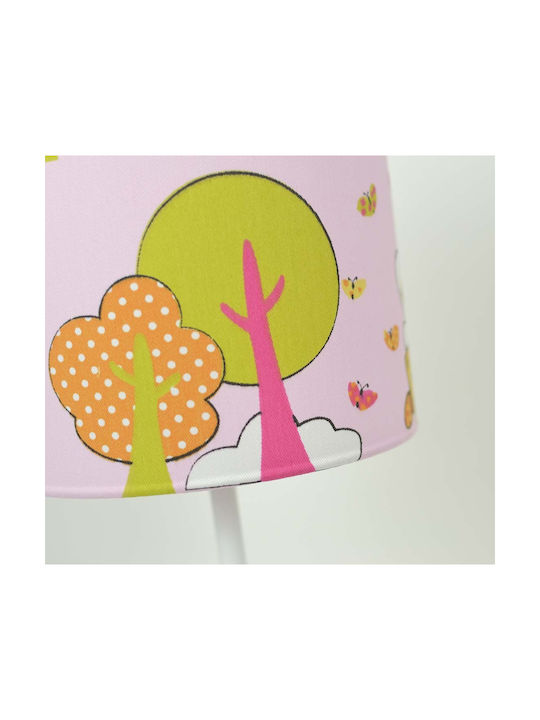 Veis Kids Portable Lamp Auge Kids Pink 45εκ.