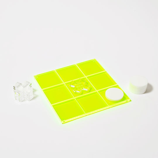 Επιτραπέζιο Παιχνίδι Lucite Tic Tac Toe για 2 Παίκτες Sunnylife