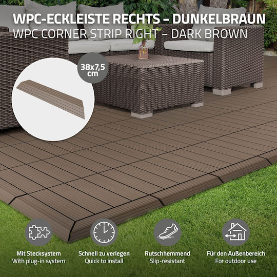 ML-Design WPC 38x7.5cm