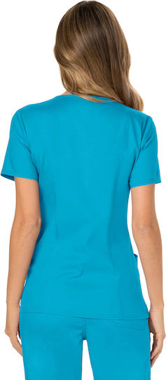 Cherokee Women's Turquoise Medical Blouse
